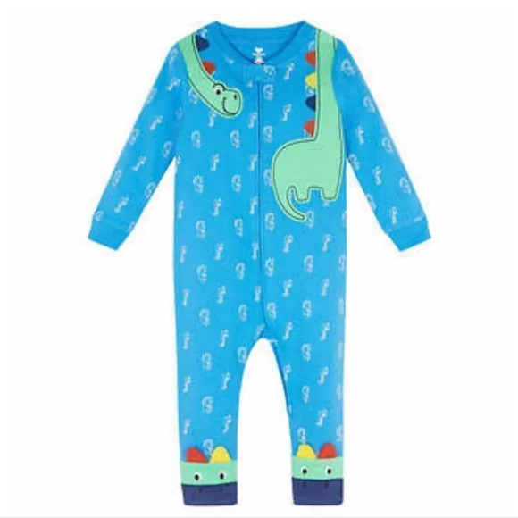 Koala Baby Infant 3-pack Coverall, Dino - Picture 5 of 5